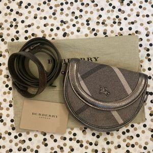 Burberry mini convertible crossbody/fanny bag